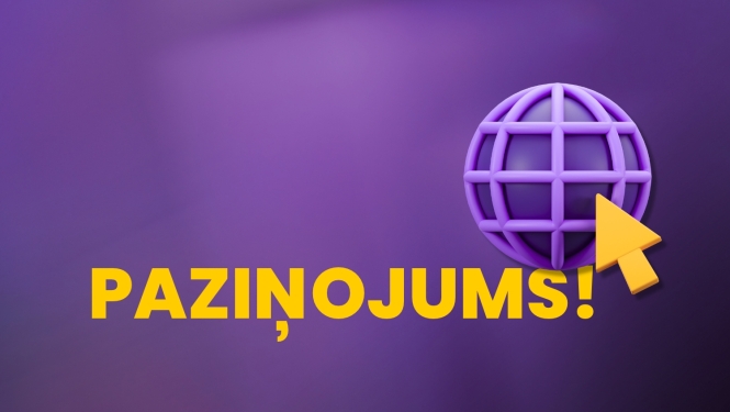 Paziņojums. Informējam, ka iespējamu kiberdrošības risku dēļ vismaz līdz 22.10.2026. plkst. 12.00 Izglītības un zinātnes ministrijas informācijas sistēmas, tai skaitā VIIS.gov.lv, VPS.gov.lv, NZDIS - sciencelatvia.gov.lv, šobrīd ir atslēgtas no publiskā interneta tīkla un nebūs pieejamas lietotājiem.   Lūdzam sekot līdzi informācijai Izglītības un zinātnes ministrijas sociālo mediju profilos.