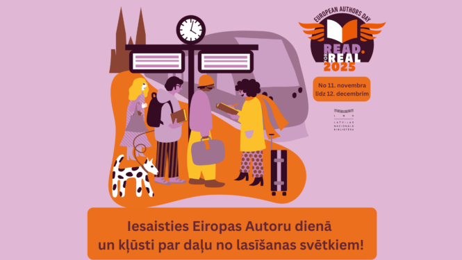 Iesaisties Eiropas Rakstnieku dienā un kļūsti par daļu no lasīšanas svētkiem!