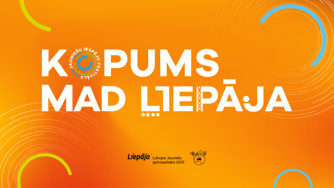 Festivālu "Kopums" un "Mad Liepāja" vizuālis