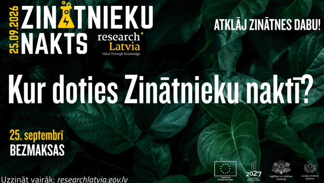 Kur doties Zinātnieku naktī?