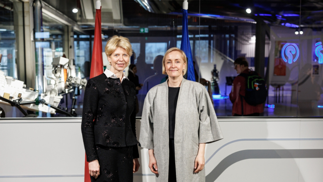 Igaunijas izglītības ministres Kristīnas Kallasas vizīte Latvijā