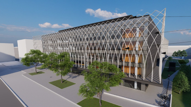 Komandu sporta spēļu halle (Baskekbola māja)