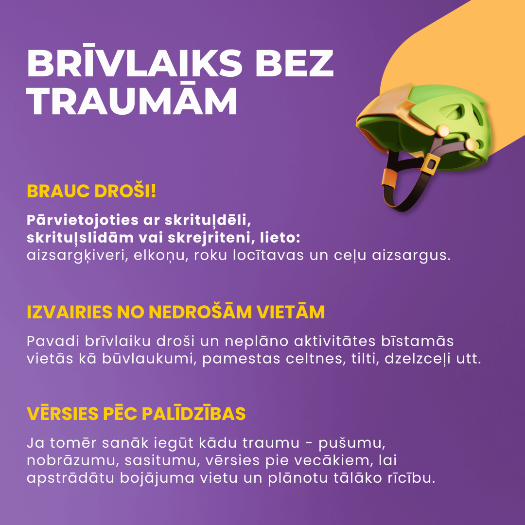 Brīvlaiks bez traumām
