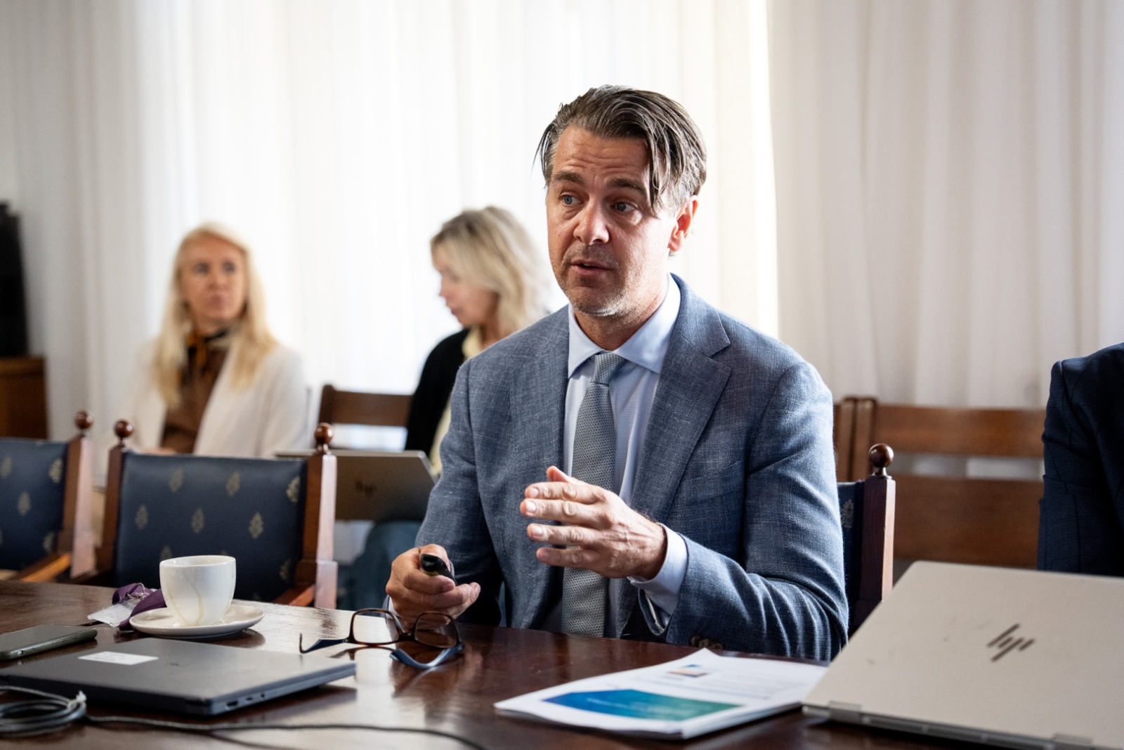 OECD Izglītības un prasmju direktorāta politikas analītiķis Marko Kols (Marco Cools)