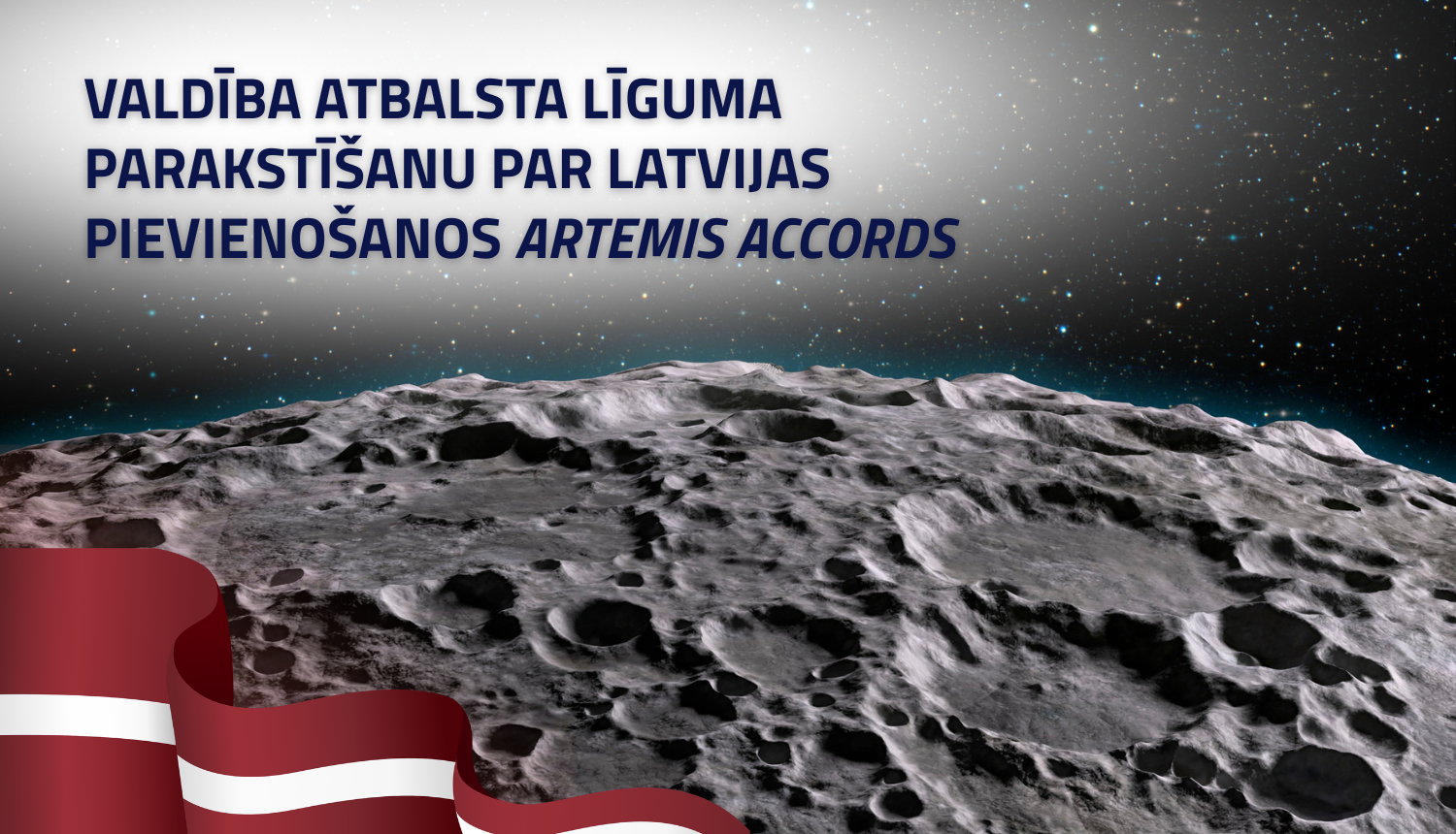 Valdība atbalsta līguma parakstīšanu par Latvijas pievienošanos ARTEMIS ACCORDS