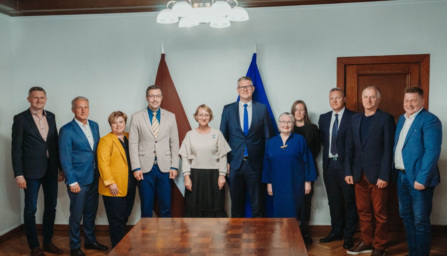 IZM ministres Daces Melbārdes tikšanās ar Rīgas domes priekšsēdētāja vietnieku izglītības, kultūras, sporta un ģimeņu politikas jautājumos Vilni Ķirsi