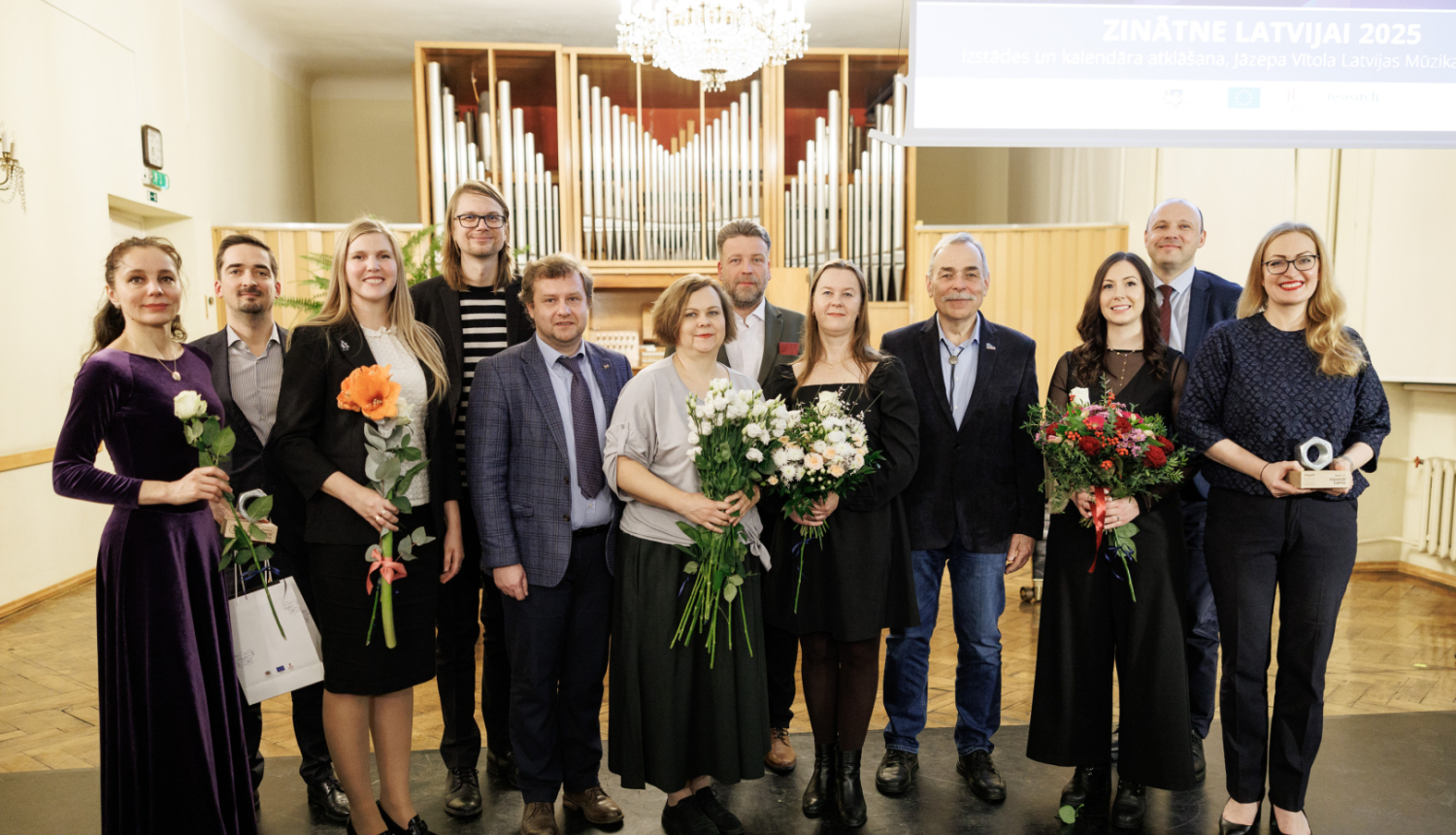 "Research Latvia 2025" Calendar and Traveling Exhibition participants