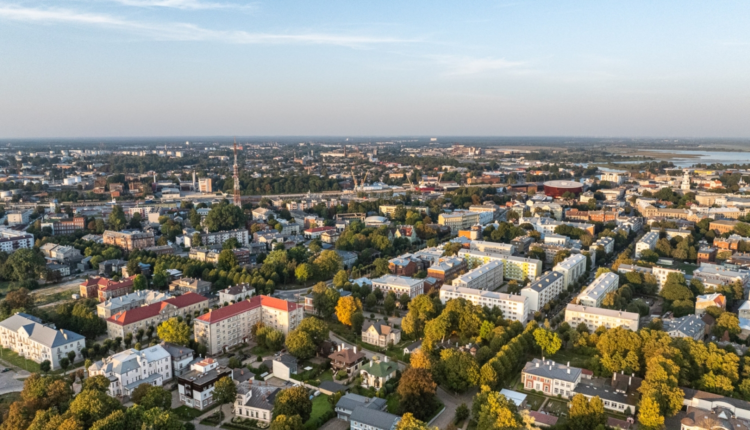 Liepāja no putna lidojuma