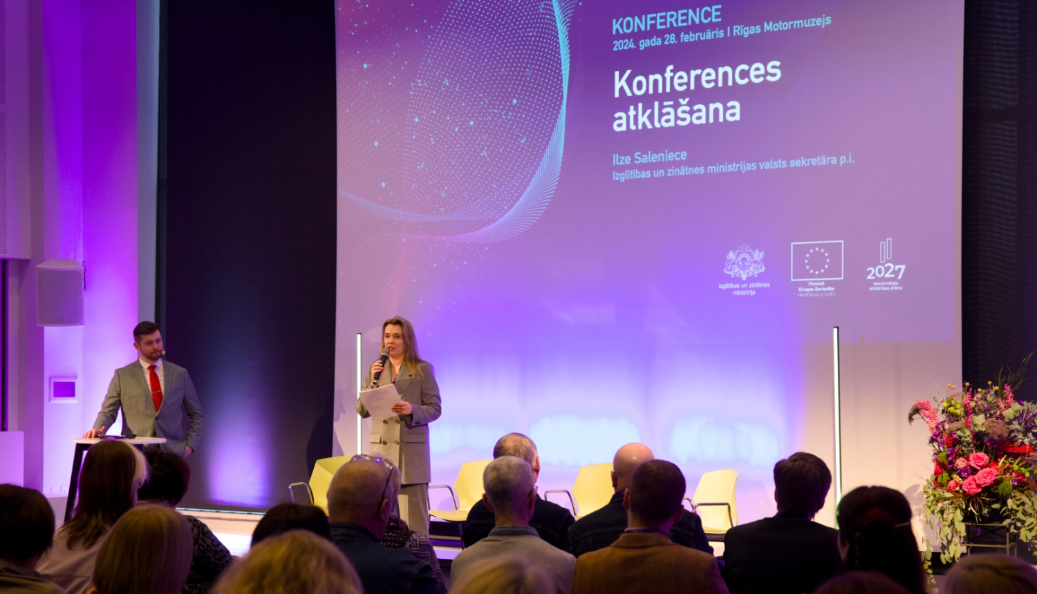 Konferences atklāšanas runa: IZM valsts sekretāra p.i. Ilze Saleniece