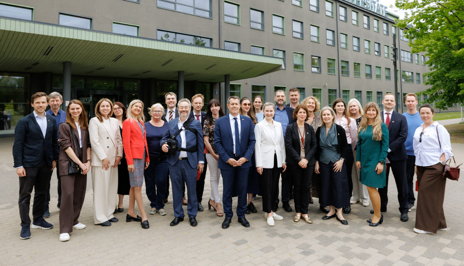 Šveices–Latvijas sadarbības programmas trešā gada sanāksmes dalībnieku kopbilde