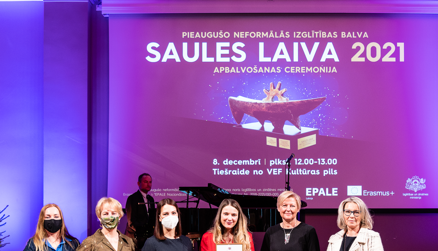 PI balvas "Saules laiva"pasniegšana 2021