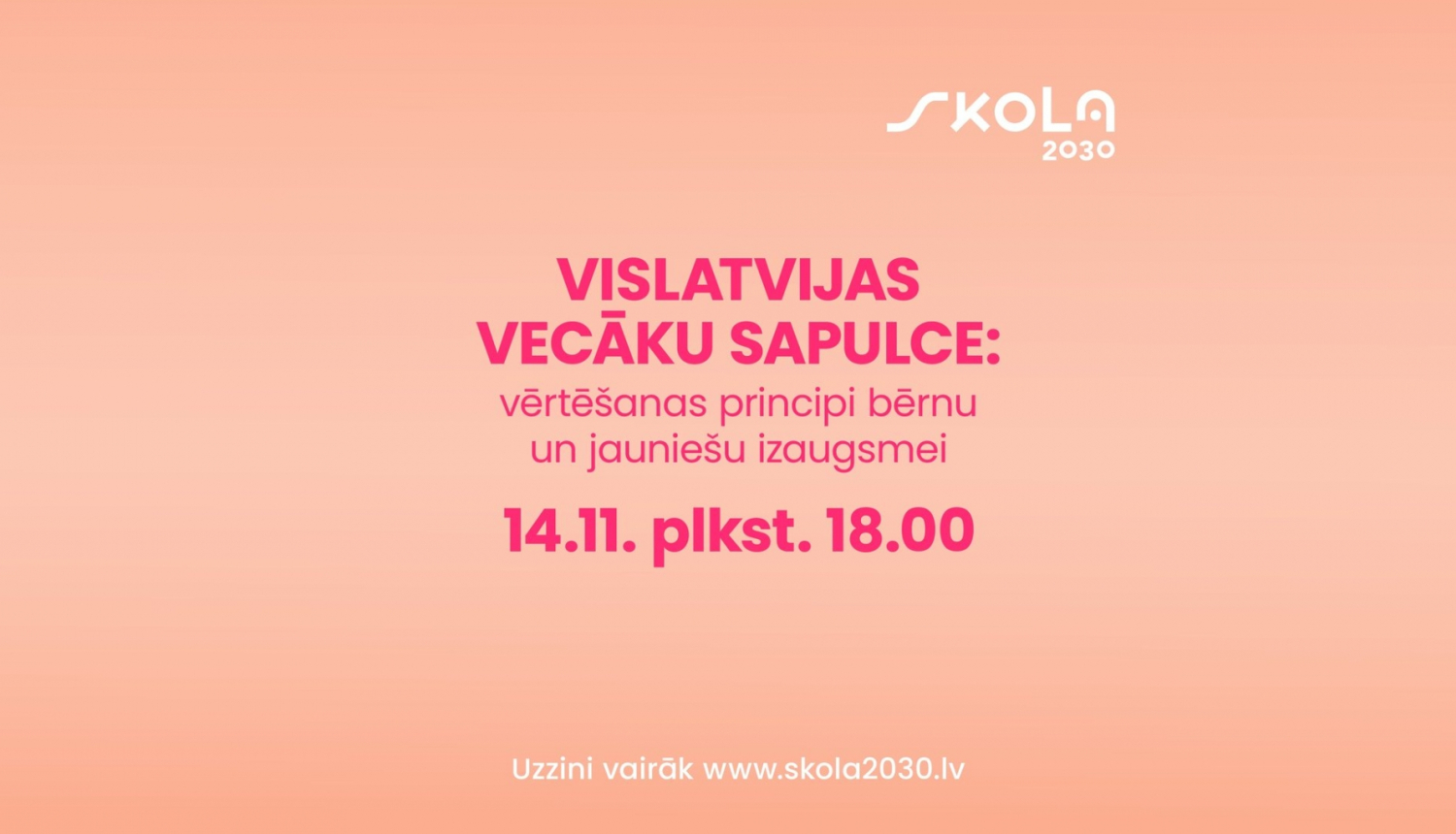 Vislatvijas vecāku sapulce par vērtēšanas principiem 