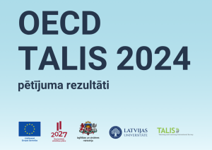OECD TALIS 2024 pētījuma rezultāti