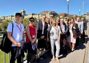 Latvijas delegācija Bernē