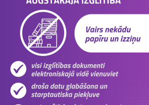 E-diplomi arī augstākajā izglītībā