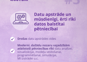 Ievuvums #3 - Datu apstrāde un mūsdienīgi, ērti rīki datos balstītai pētniecībai