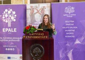 Liepājas Izglītības pārvaldes Izglītības attīstības un metodiskā atbalsta centra Personības izaugsmes un pilnveides nodaļas vadītāja Agnese Lejniece