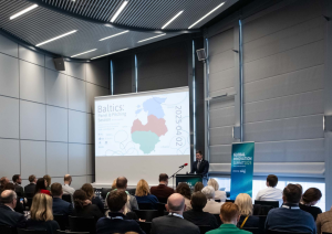 Paneļdiskusija “Nākotnes inovācijas – Baltijas valstu perspektīva” (02.04.2025). Publicitātes foto: EUREKA.