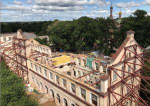 Kuldīgas Tehnoloģiju un tūrisma tehnikums, Kalpaka ielā 1, renovēšanas laikā