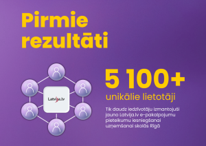 Pirmie rezultāti. Vairāk kā 5100 unikālie lietotāji. Tik daudz iedzīvotāju izmantojuši jauno Latvija.lv e-pakalpojumu pieteikumu iesniegšanai uzņemšanai skolās Rīgā.