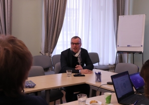 Francijas Nacionālo pieaugušo profesionālās izglītības aģentūras AfPA, Eiropas profesionālās izglītības asociācijas EVTA un Eiropas profesionālās izglītības iestāžu asociācijas EVBB vizīte IZM.