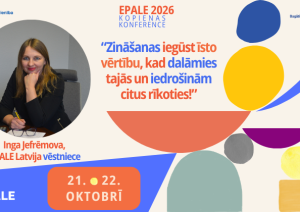 Inga Jefrēmova, EPALE Latvija vēstniece