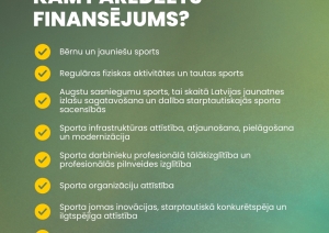 Kam paredzēts finansējums?