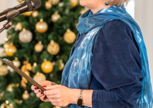"Saules laiva" balvas pasniegšana, Rūta Gintaute-Marihina saka uzrunu