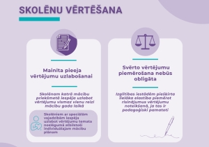 Skolēnu vērtēšana – mainīta pieeja vērtējumu uzlabošanai un svērto vērtējumu piemērošana nebūs obligāta