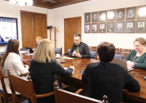 Tikšanās ar Lībiešu institūta vadītāju un līvu valodnieku Valtu Ernštreitu
