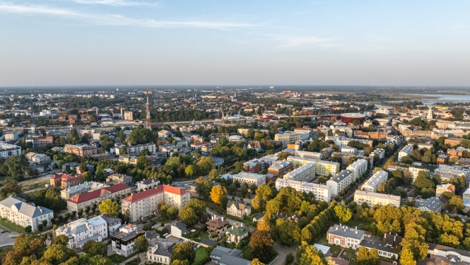 Liepāja no putna lidojuma