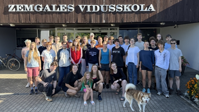 Nometnes “ALFA” dalībnieku kopbilde