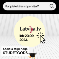 Studētgods pieteikšanās 2023. gada septembris