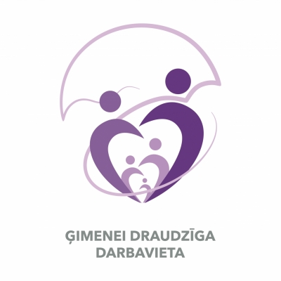 "Ģimenei draudzīga darba vieta" logo