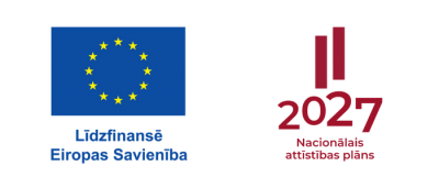 līdzfinansē ES + NAP logo