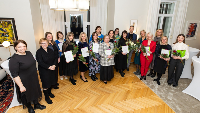 Godināto vācu valodas skolotāju kopbilde