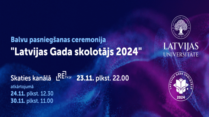 “Latvijas Gada skolotājs 2025” 