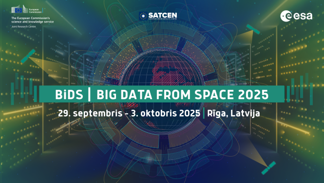 Big Data from Space konferences vizuālis