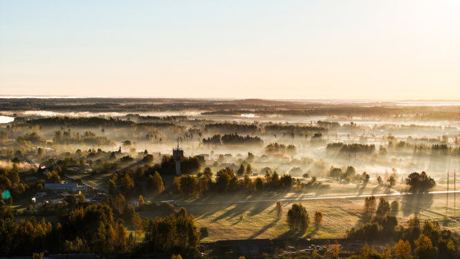 Ķekavas novads no putna lidojuma
