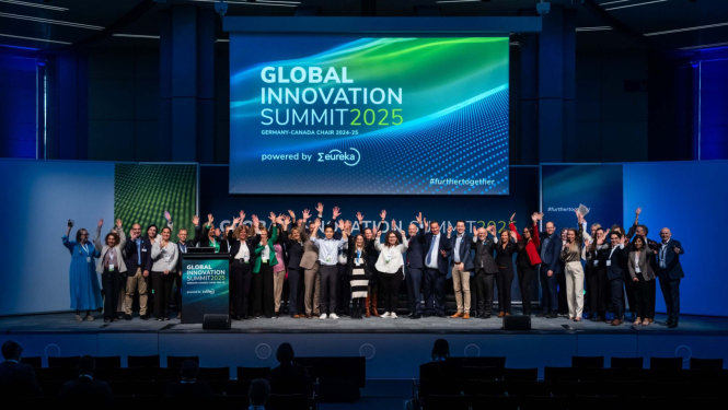 Globālā inovāciju samita 2025 noslēgums. Publicitātes foto: EUREKA.