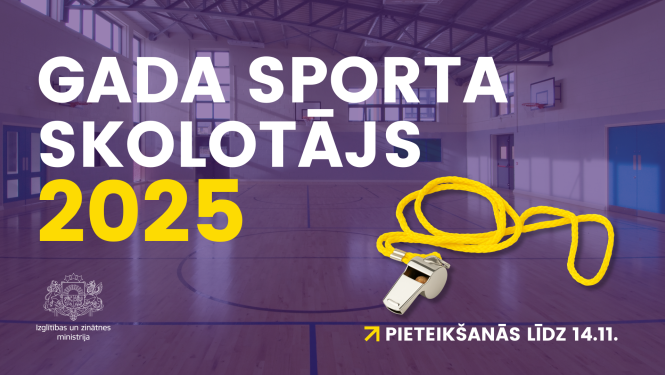 gada sporta skolotājs 2025