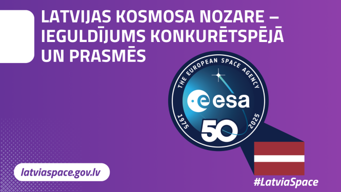 Latvijas kosmosa nozare –  ieguldījums konkurētspējā un prasmēs