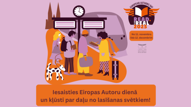 Iesaisties Eiropas Rakstnieku dienā un kļūsti par daļu no lasīšanas svētkiem!