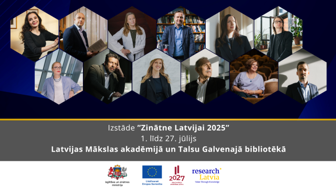 Jūlija ceļojošā izstāde “Zinātne Latvijai 2025”