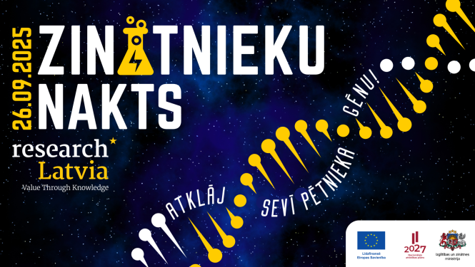 Zinātnieku nakts 2025. 26.09.2025.