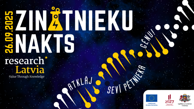Zinātnieku nakts 2025. 26.09.2025.