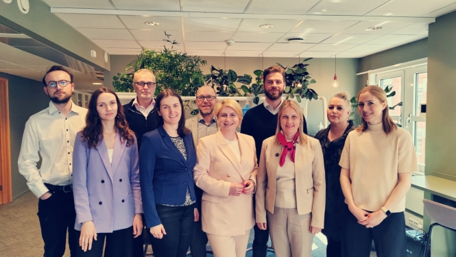 Izglītības un zinātnes ministrijas un Latvijas Zinātnes padomes pārstāvji, viesojoties Ziemeļvalstu pētniecības programmas “Nordforsk” 