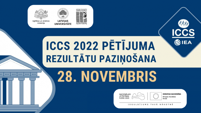 ICCS 2022 pētījuma rezultātu paziņošana