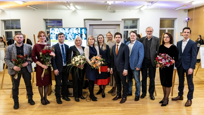 Zinātnes kalendāra zinātnieku kopbilde
