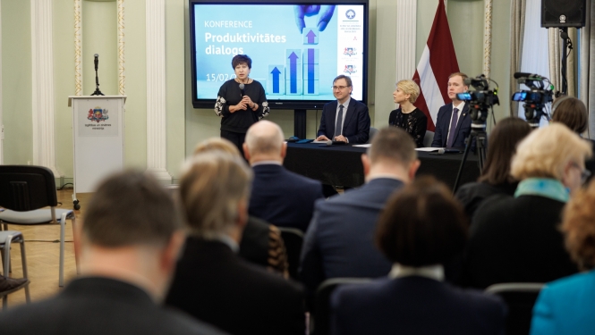 Produktivitātes dialoga konferences pasākums